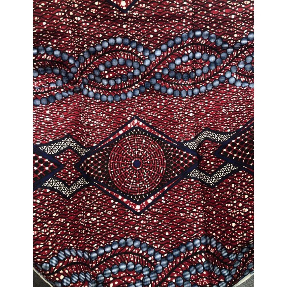 6 yards wholesale African Print Fabric/ Ankara kente multi color print